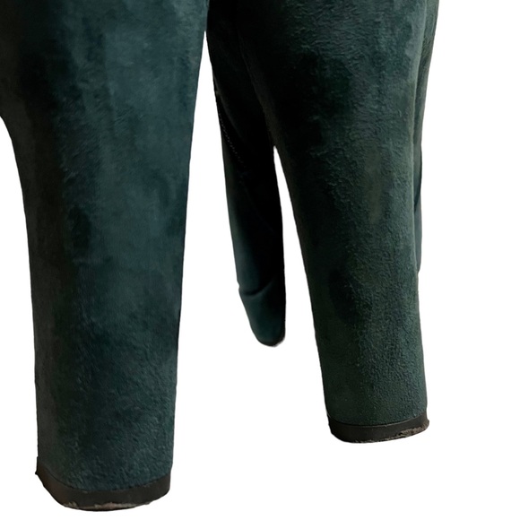 SIXTYSEVEN 67 GREEN SUEDE PLATFORM ANKLE BOOTIE BOOT 7 / 37 - Picture 4 of 10